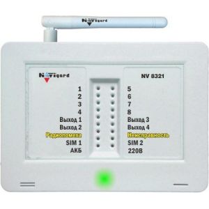 NV 8321W GSM сигнализация радиоканальная с WI-FI модулем