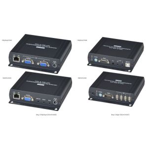 VKM04 Удлинитель VGA, клавиатуры, мыши