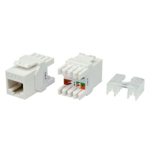 KJ8-8P8C-C6-180-WH Вставка Keystone Jack RJ-45