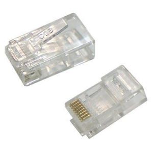 RJ-45 джек (8P8C) (100 шт) Разъем RJ-45