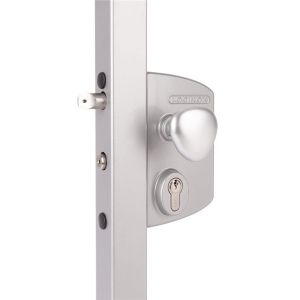 LIKQ4040 U2L (цвет: RAL 9005, черный) Замок электромеханический для калиток