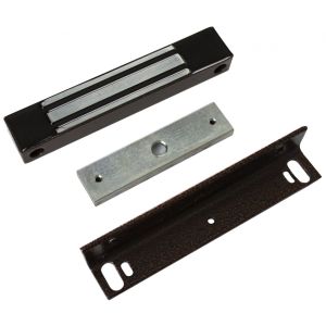 ML-350N с уголком (коричневый) Замок электромагнитный