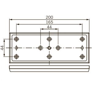 Удерживающая пластина для EMC 1200 ALH Удерживающая пластина