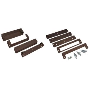 MK 700S-PS (коричневый) Комплект монтажа электромагнитного замка