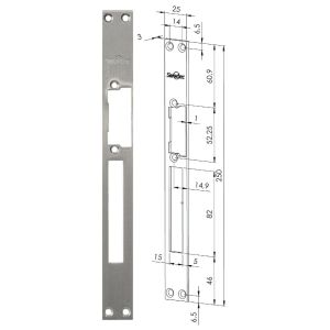 ST-SL502SP Запорная планка длинная