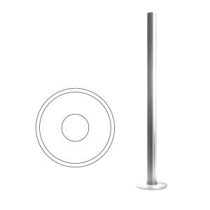 Стойка ограждения базовая без отверстий Стойка ограждения