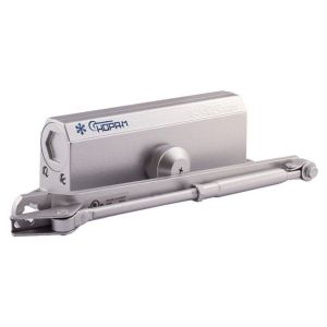 НОРА-М №4S (серебро) Доводчик дверной морозостойкий