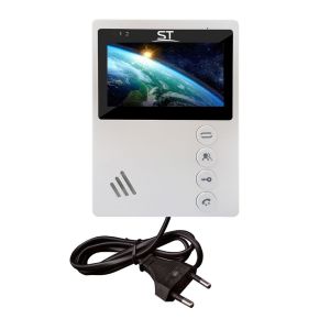 ST-M101/4 (белый) Монитор домофона цветной