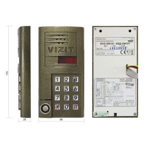 БВД-SM101T Вызывная панель аудиодомофона
