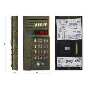 БВД-343RCPL Вызывная панель цветная