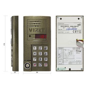 БВД-SM101TCPL Вызывная панель цветная