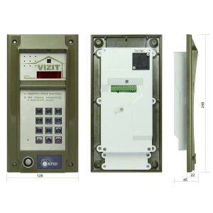 БВД-М202RTCP Вызывная панель видеодомофона