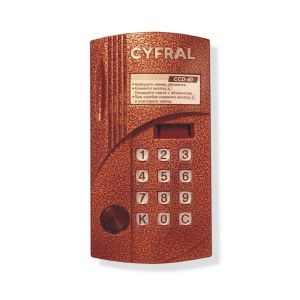 Цифрал CCD-40/Р Вызывная панель аудиодомофона