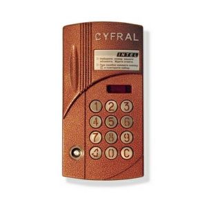 Цифрал ИНТЕЛ Вызывная панель аудиодомофона