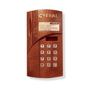 Цифрал CCD-40/VC Вызывная панель цветная