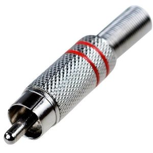 RCA «тюльпан» (штекер) Разъем для межблочного соединения вилка