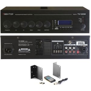 ВЕКТОР ТУ-120М Микшер-усилитель комбинированный