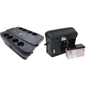 Spider SPD-1100U LCD 605Вт 1100ВА черный Источник бесперебойного питания