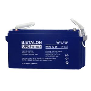 B.ETALON BHRL 12-80 Аккумулятор герметичный свинцово-кислотный