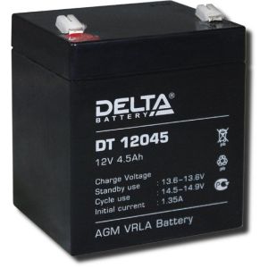 Delta DT 12045 Аккумулятор герметичный свинцово-кислотный