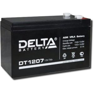 Delta DT 1207 Аккумулятор герметичный свинцово-кислотный