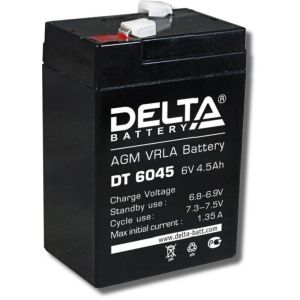 Delta DT 6045 Аккумулятор герметичный свинцово-кислотный