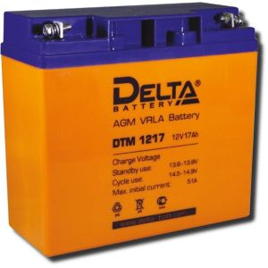Delta DTM 1217 Аккумулятор герметичный свинцово-кислотный