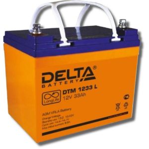 Delta DTM 1233 L Аккумулятор герметичный свинцово-кислотный