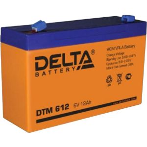Delta DTM 612 Аккумулятор герметичный свинцово-кислотный