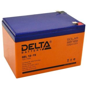 Delta GEL 12-15 Аккумулятор герметичный свинцово-кислотный