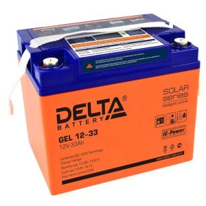 Delta GEL 12-33 Аккумулятор герметичный свинцово-кислотный