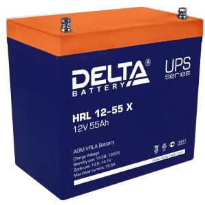 Delta HRL 12-55 X Аккумулятор герметичный свинцово-кислотный