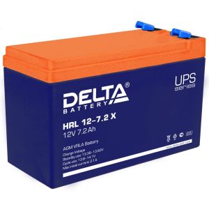 Delta HRL 12-7.2 X Аккумулятор герметичный свинцово-кислотный