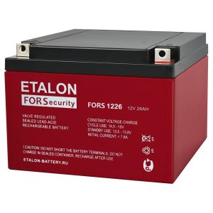 ETALON FORS 1226 Аккумулятор герметичный свинцово-кислотный