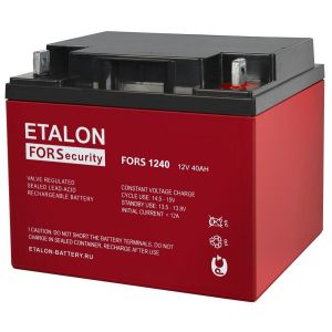ETALON FORS 1240 Аккумулятор герметичный свинцово-кислотный
