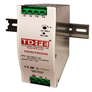 240W/24V/DIN Источник вторичного электропитания резервированный