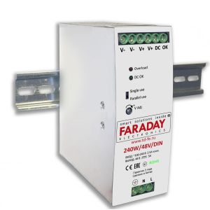 240W/48V/DIN Блок питания