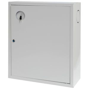 Ш-ПО-112НЗБ Шкаф пожарный навесной закрытый белый