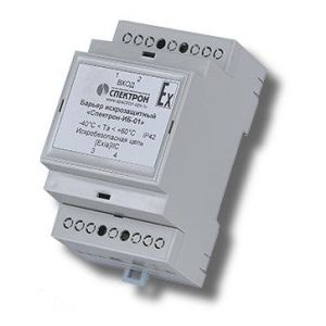 Спектрон-ИБ-02 Барьер искрозащиты шлейфов сигнализации, одноканальный