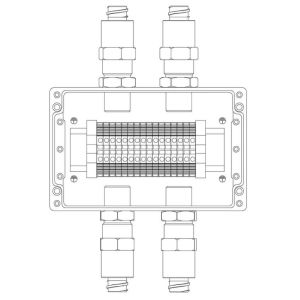 КВМК 1601 Коробка коммутационная взрывозащищенная