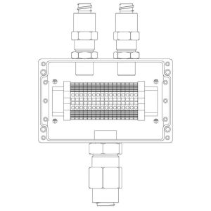 КВМК 1604 Коробка коммутационная взрывозащищенная