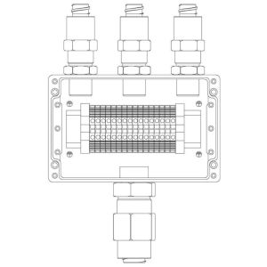 КВМК 1605 Коробка коммутационная взрывозащищенная