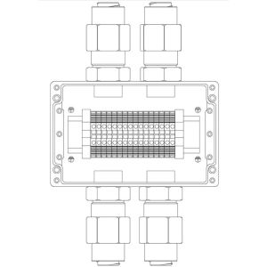 КВМК 1608 Коробка коммутационная взрывозащищенная