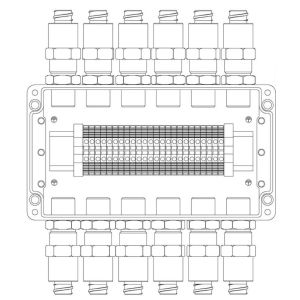 КВМК 2401 Коробка коммутационная взрывозащищенная