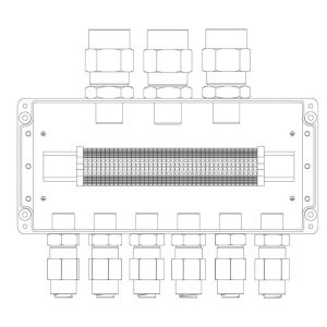 КВМК 4005 Коробка коммутационная взрывозащищенная