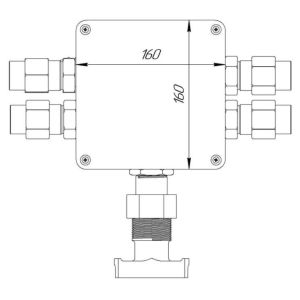 КВМК ГК 202 Коробка коммутационная взрывозащищенная