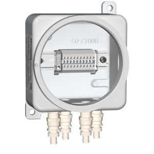 КМ-2 ВБ Взрывозащищенная коробка с DIN-рейкой