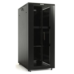 TTB-3281-DD-RAL9004 Шкаф телекоммуникационный 19" напольный 32U