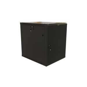 TWB-2266-SR-RAL9004 Шкаф телекоммуникационный 19" настенный 22U