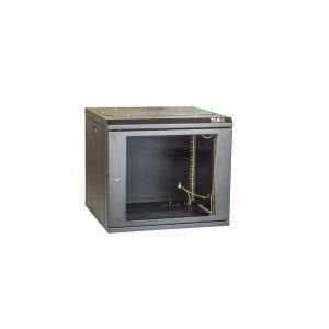 TWI-066035-R-G-BK Шкаф телекоммуникационный 19" настенный 6U